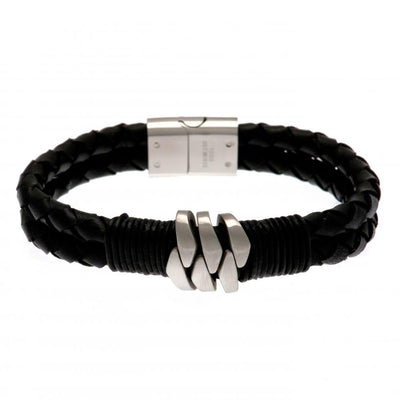 Leicester City FC Leather Bracelet - Gift Arch