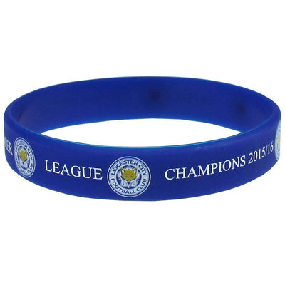 Leicester City FC Premier League Champions Silicone Wristband - Gift Arch