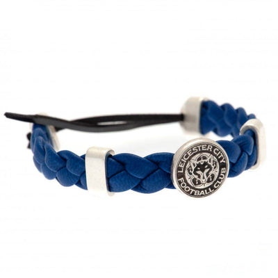 Leicester City FC PU Slider Bracelet - Gift Arch