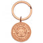 Leicester City FC Rose Gold Crest Keyring - Gift Arch