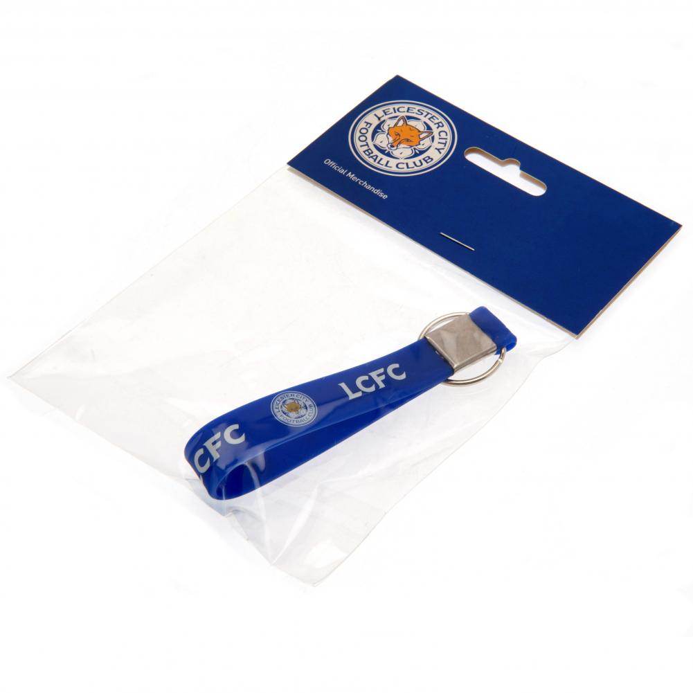 Leicester City FC Silicone Keyring - Gift Arch