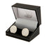 Leicester City FC Silver Plated Formed Cufflinks - Gift Arch