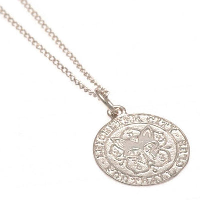 Leicester City FC Sterling Silver Pendant & Chain - Gift Arch