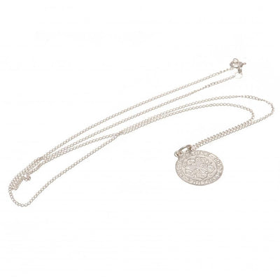 Leicester City FC Sterling Silver Pendant & Chain - Gift Arch