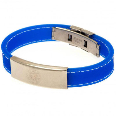 Leicester City FC Stitched Silicone Bracelet BL - Gift Arch