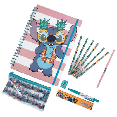 Lilo & Stitch Aloha Hawaii A4 Bumper Stationery Set - Gift Arch