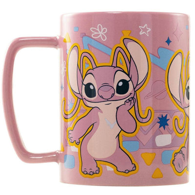 Lilo & Stitch Fuzzy Angel Mug - Gift Arch