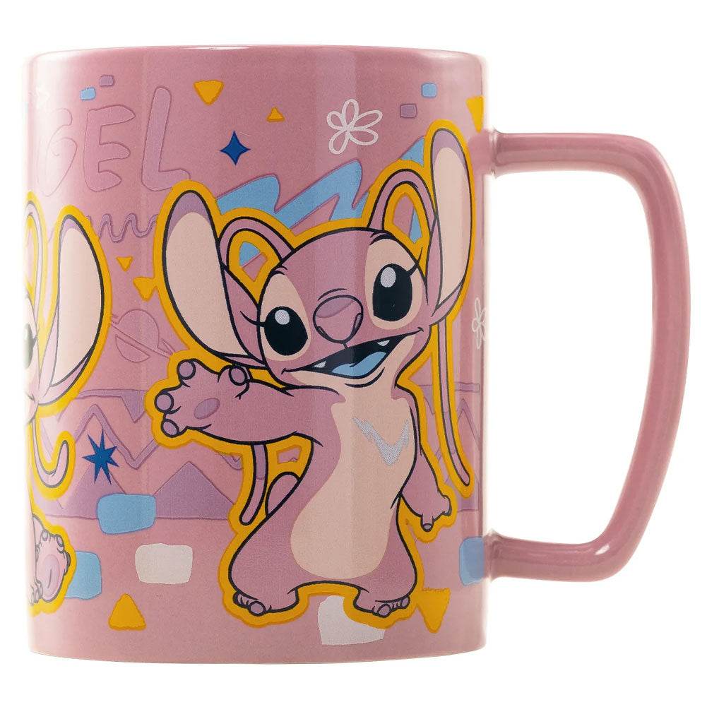 Lilo & Stitch Fuzzy Angel Mug - Gift Arch
