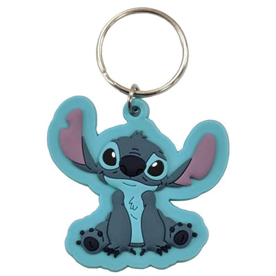Lilo & Stitch PVC Keyring - Gift Arch