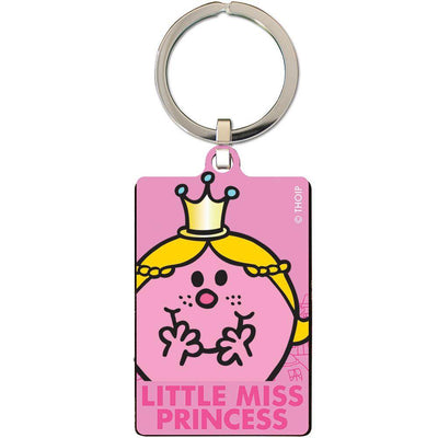 Little Miss Princess Metal Keyring - Gift Arch