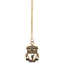 Liverpool FC 18ct Gold Plated on Silver Crest Pendant & Chain - Gift Arch