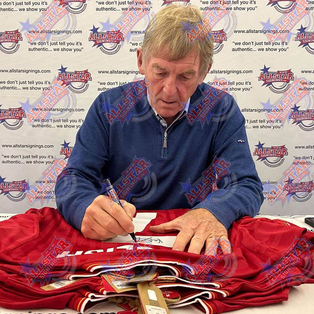Liverpool FC 1986 Dalglish Signed Shirt (Framed) - Gift Arch