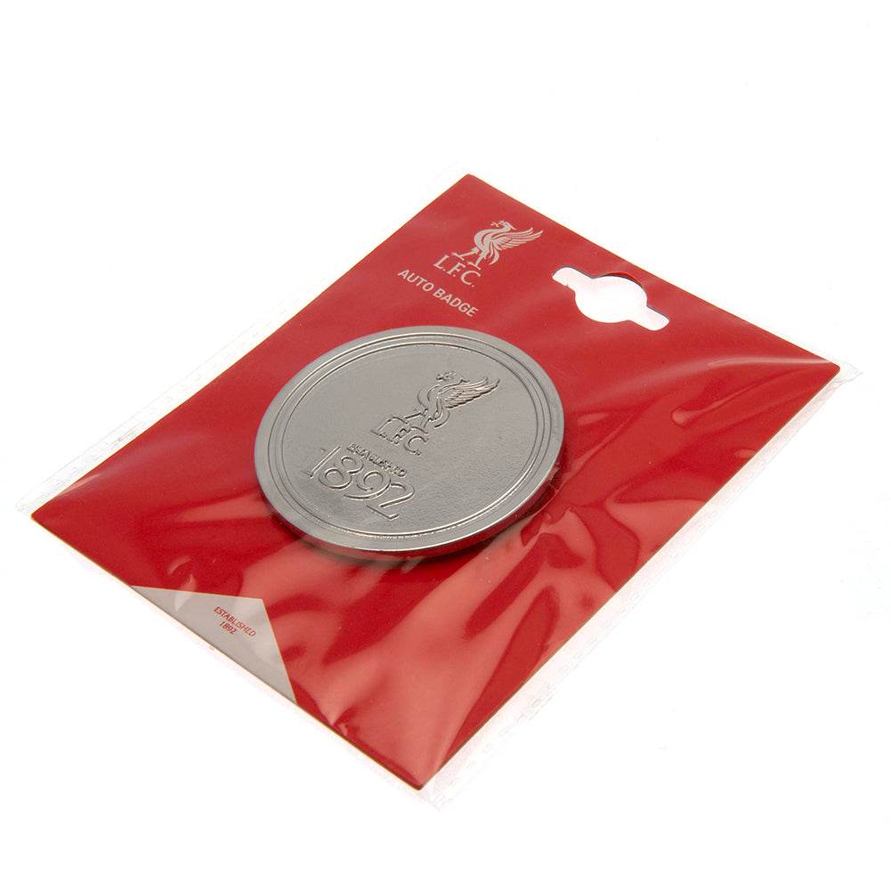 Liverpool FC Alloy Car Badge - Gift Arch