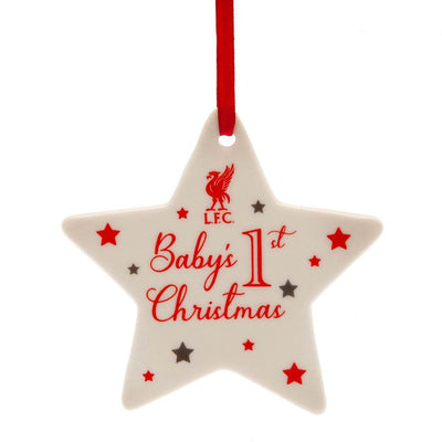 Liverpool FC Baby's First Christmas Decoration - Gift Arch