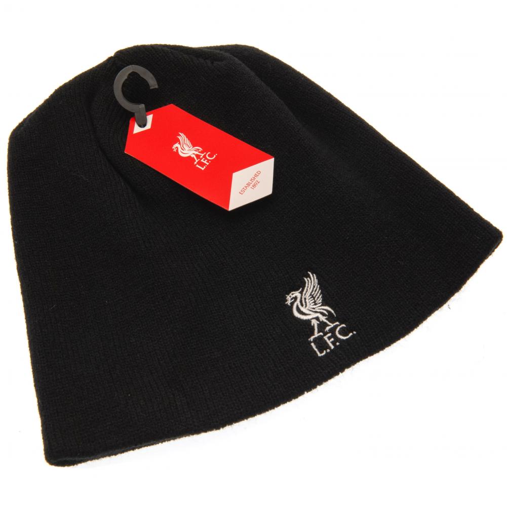 Liverpool FC Black Beanie - Gift Arch