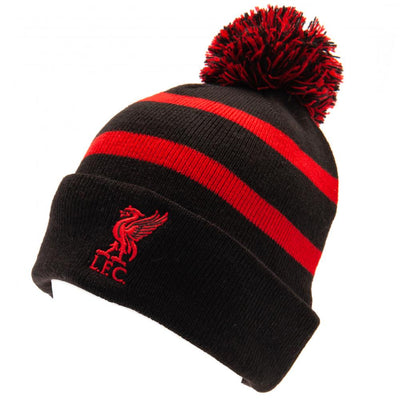 Liverpool FC Black Breakaway Ski Hat - Gift Arch