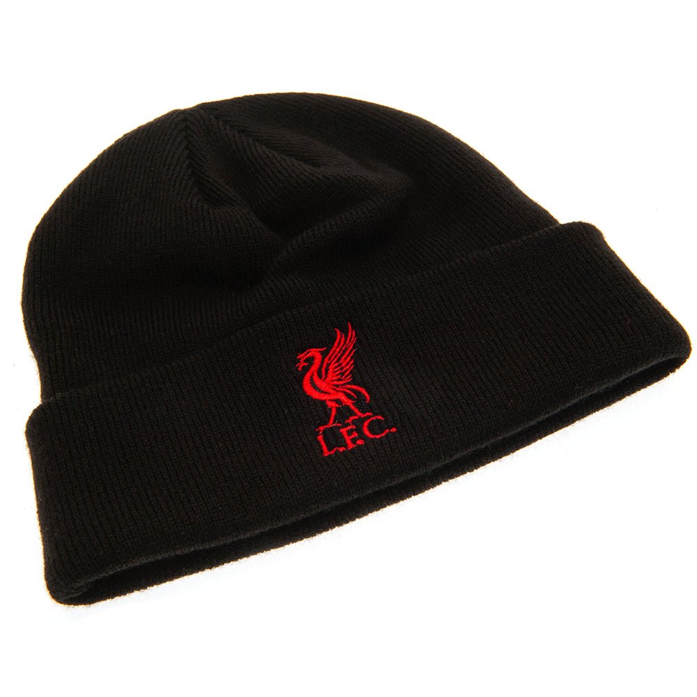 Liverpool FC Black Cuff Beanie - Gift Arch