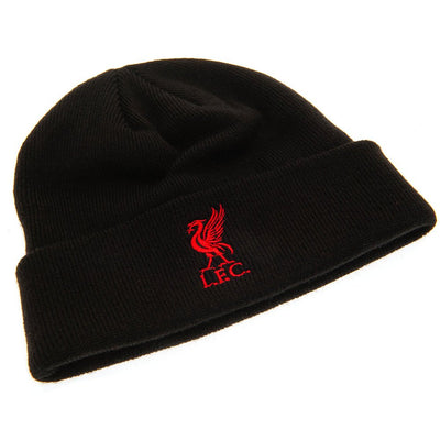 Liverpool FC Black Cuff Beanie - Gift Arch