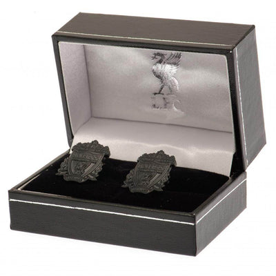 Liverpool FC Black IP Cufflinks - Gift Arch