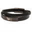 Liverpool FC Black IP Leather Bracelet - Gift Arch