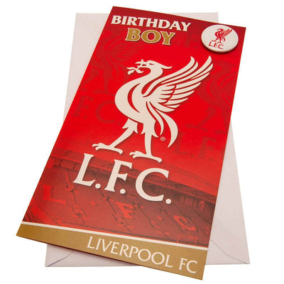 Liverpool FC Boy Birthday Card - Gift Arch