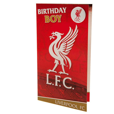 Liverpool FC Boy Birthday Card - Gift Arch