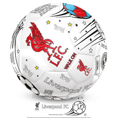 Liverpool FC 'Colour In' Mini Football Set - Gift Arch