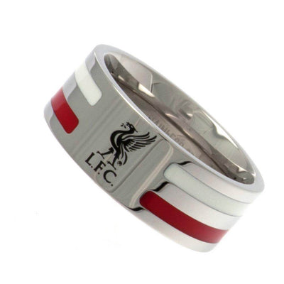 Liverpool FC Colour Stripe Ring Large - Gift Arch