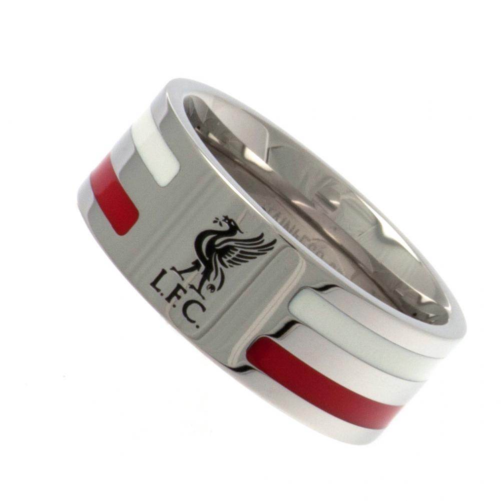 Liverpool FC Colour Stripe Ring Medium - Gift Arch
