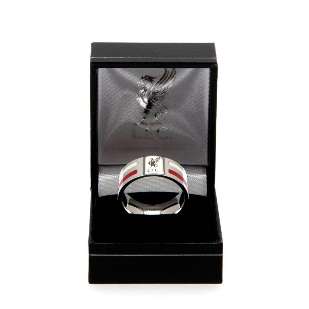 Liverpool FC Colour Stripe Ring Medium - Gift Arch