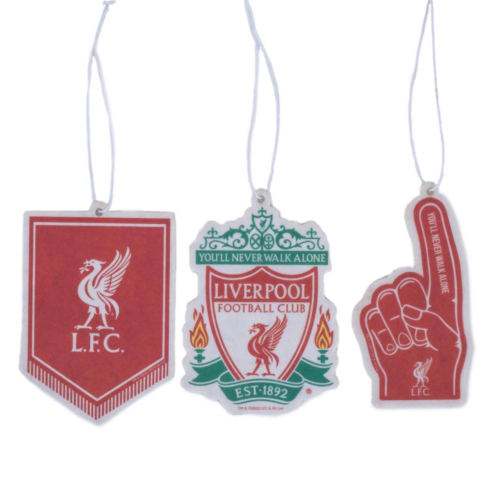 Liverpool FC Crest 3pk Air Freshener - Gift Arch