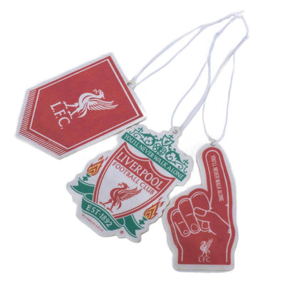 Liverpool FC Crest 3pk Air Freshener - Gift Arch