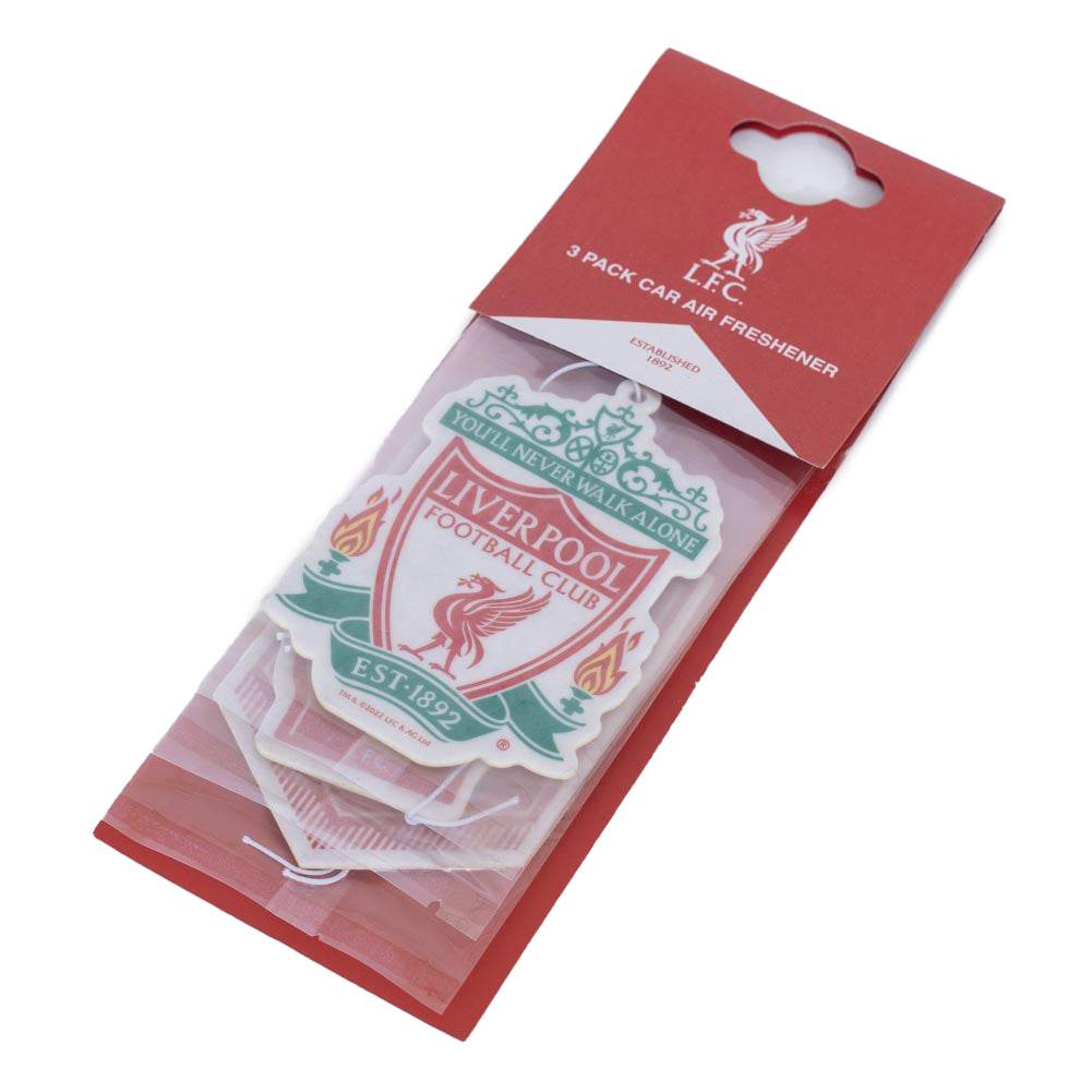 Liverpool FC Crest 3pk Air Freshener - Gift Arch