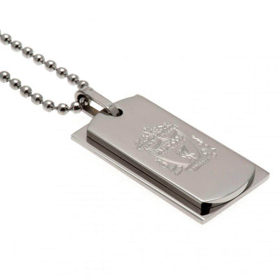 Liverpool FC Double Dog Tag & Chain - Gift Arch