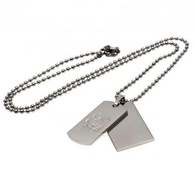 Liverpool FC Double Dog Tag & Chain - Gift Arch