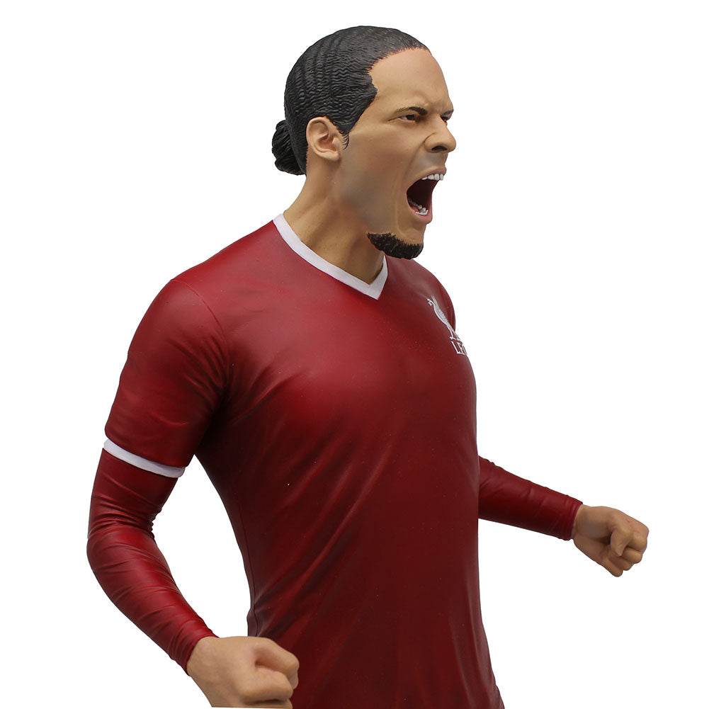 Liverpool FC Football's Finest Virgil Van Dijk Premium 60cm Statue - Gift Arch