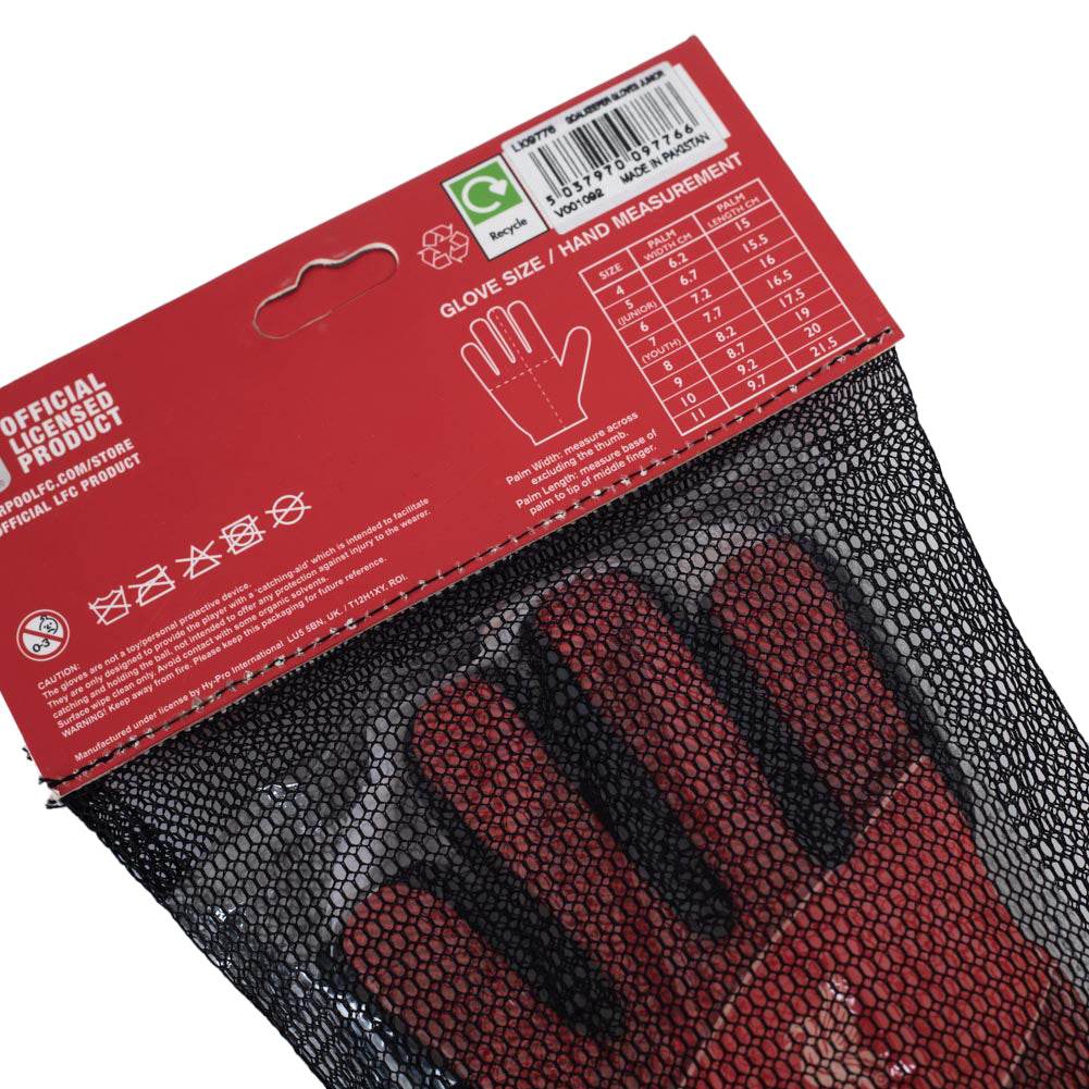 Liverpool FC Fuse Goalkeeper Gloves Kids - Gift Arch