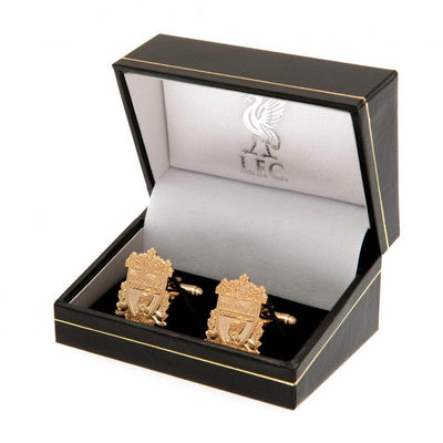 Liverpool FC Gold Plated Cufflinks - Gift Arch