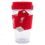 Liverpool FC Liverbird Silicone Grip Travel Mug - Gift Arch