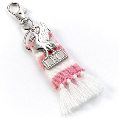 Liverpool FC Pink Bar Scarf Bag Charm - Gift Arch
