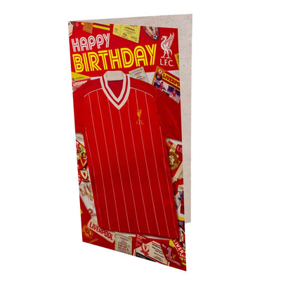 Liverpool FC Retro Shirt Birthday Card - Gift Arch