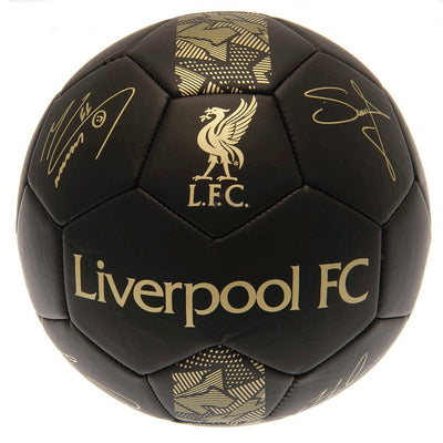 Liverpool FC Sig Gold Phantom Football - Gift Arch