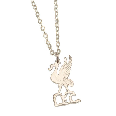 Liverpool FC Silver Plated Boxed Pendant LB - Gift Arch