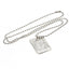 Liverpool FC Silver Plated Dog Tag & Chain - Gift Arch