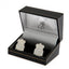 Liverpool FC Silver Plated Formed Crest Cufflinks - Gift Arch