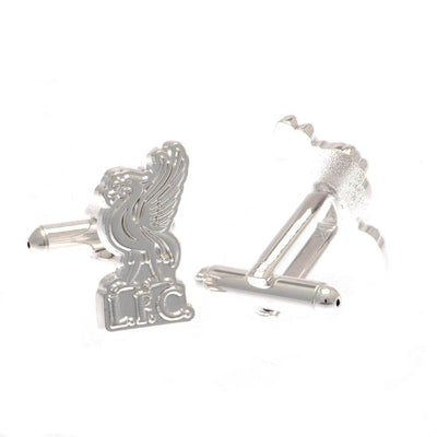 Liverpool FC Silver Plated Formed Liverbird Cufflinks - Gift Arch