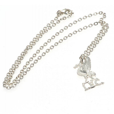 Liverpool FC Silver Plated Pendant & Chain LB - Gift Arch