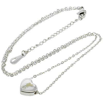Liverpool FC Stainless Steel Heart Necklace - Gift Arch