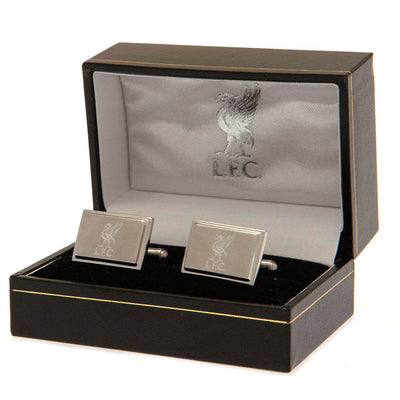 Liverpool FC Stainless Steel Liverbird Cufflinks - Gift Arch