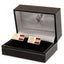 Liverpool FC Stainless Steel Stripe Cufflinks - Gift Arch